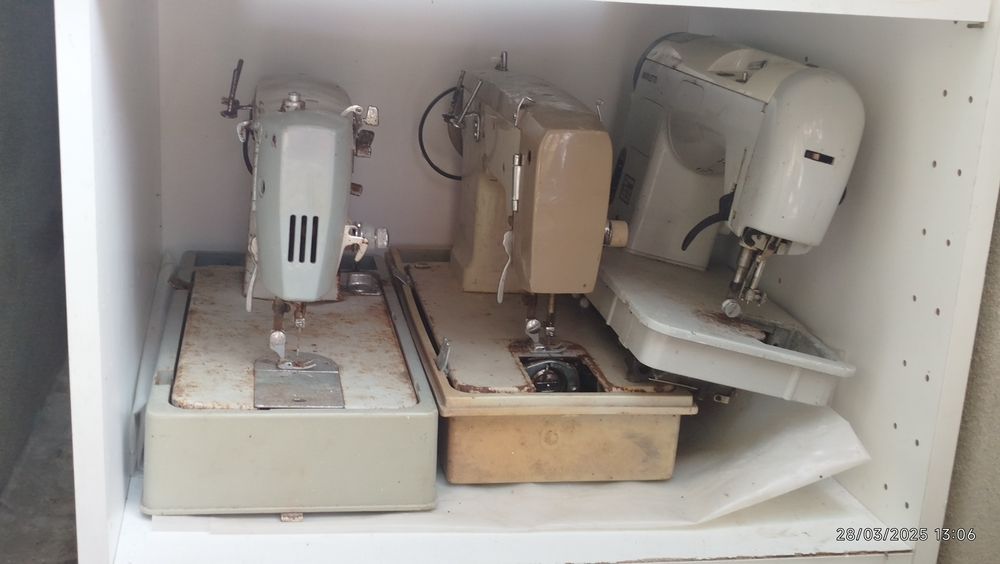 Máquinas Costura Elétricas P/Colecionadores datas 1963