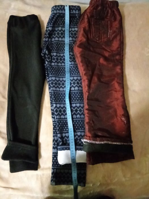 Утеплені штанці на дівчинку 6-8років