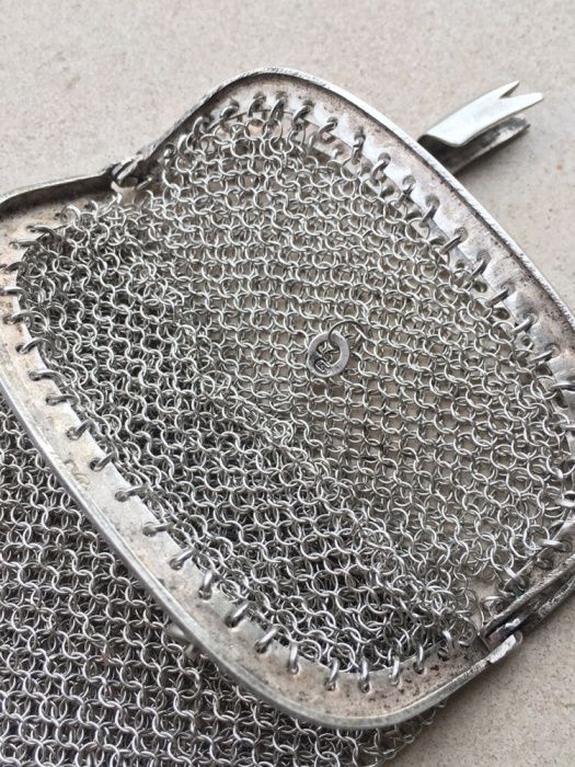 Porta moedas em prata