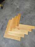 Jodła Klasyczna DĄB 15x150x780mm. lakier mat deska podłogowa warstwowa