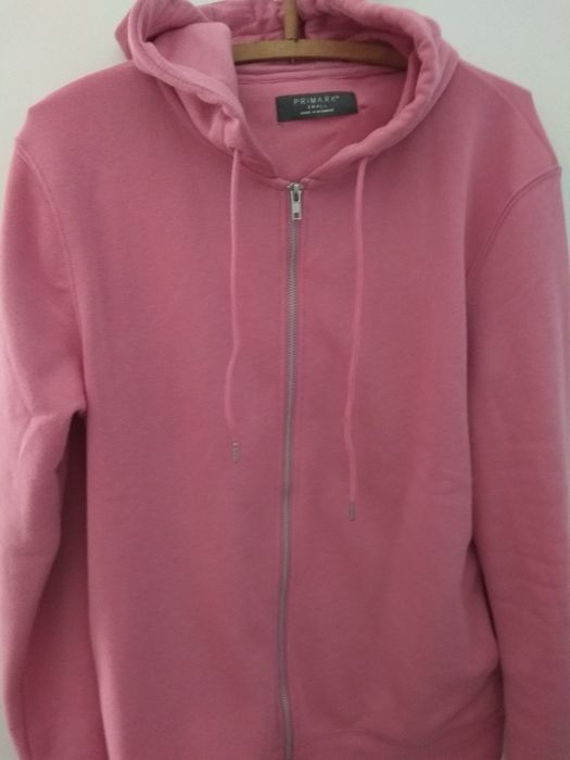 Casaco fato treino  Primark cor de rosa com capuz