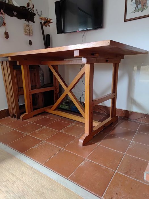 Estirador madeira totalmente funcional