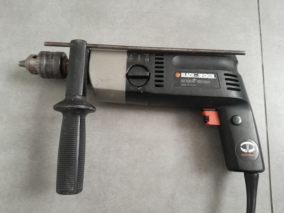 Wiertarka udarowa Black&Decker BD308RE moc 800W Made in West Germany