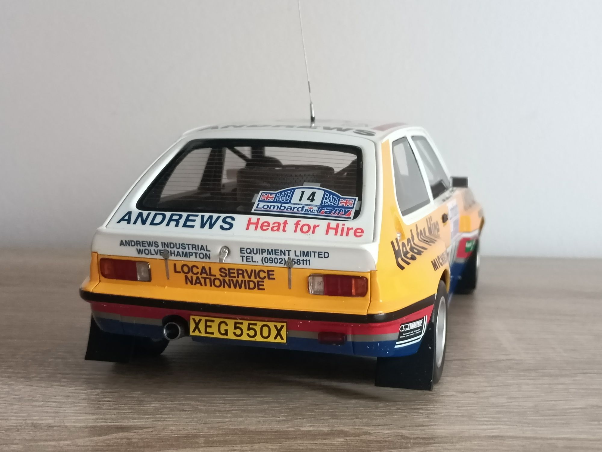 Vauxhall chevette gr.B rally otto 1.18