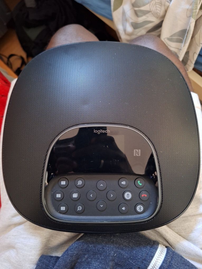 Logitech V-U0036. Base de alto-falante duplex para videoconferência em