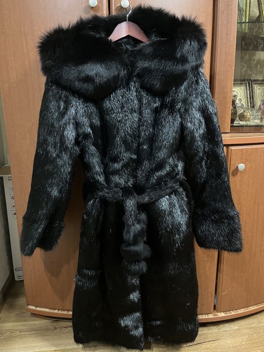 Шуба з хутра нутрії