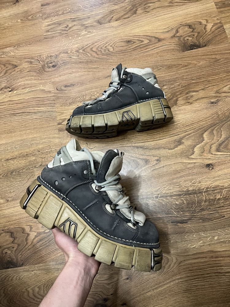 New Rock ботинки кроссовки на высокой подошве нью роки rick owens