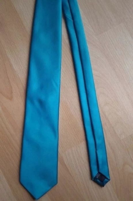 Krawat męski morski marki Joseph & Feiss Gold