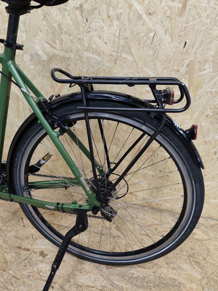 Rower CUBE Touring HPA piękna zieleń dynamo w piaście