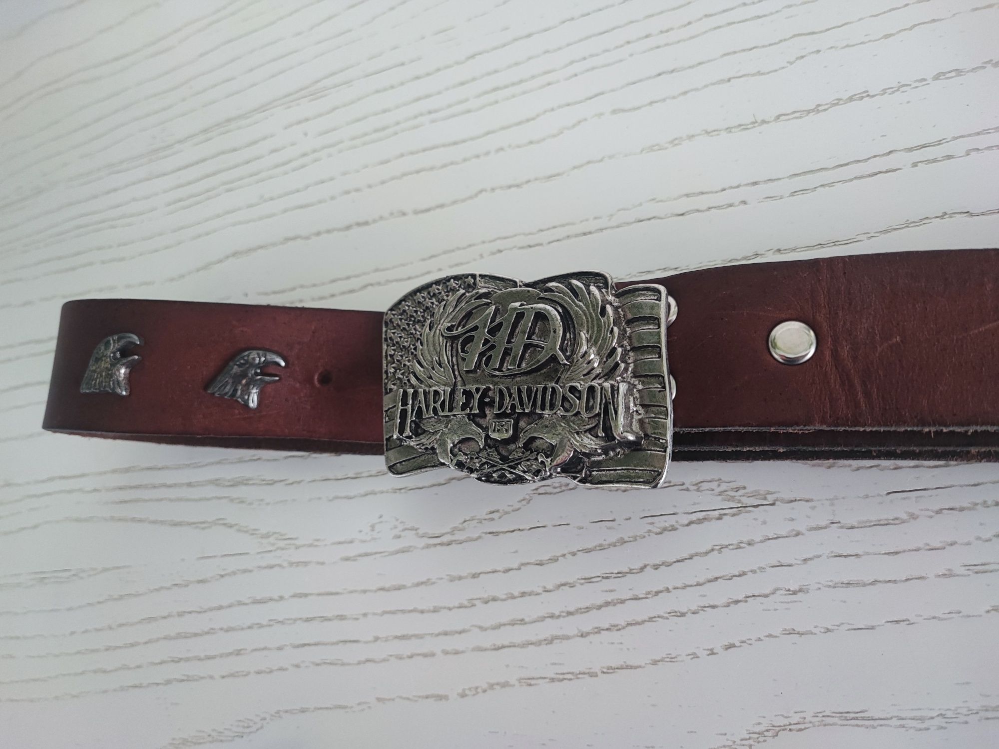 Harley Davidson pasek skórzany Pinto Jeans Company 95/38