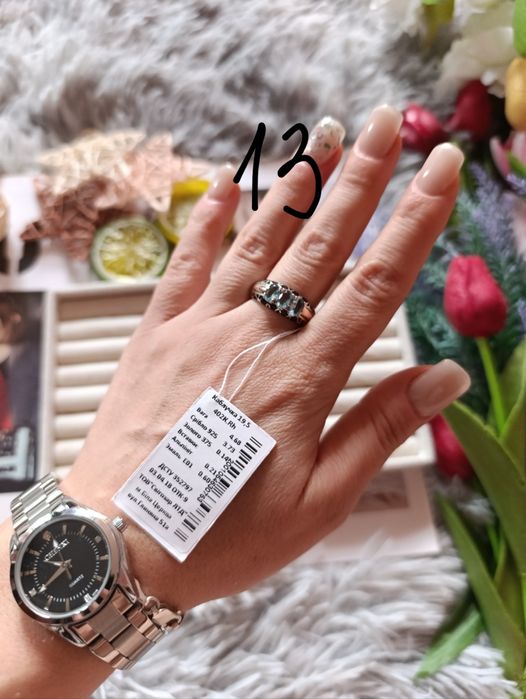 Срібні каблучки розмір 19; 19.5