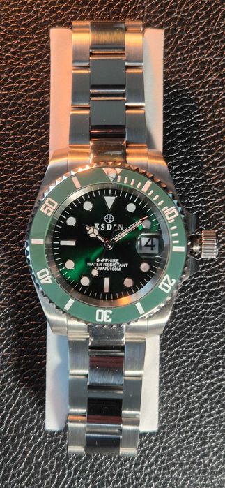 Zegarek nurkowy Esdin (Submariner homage, Miyota 2305)