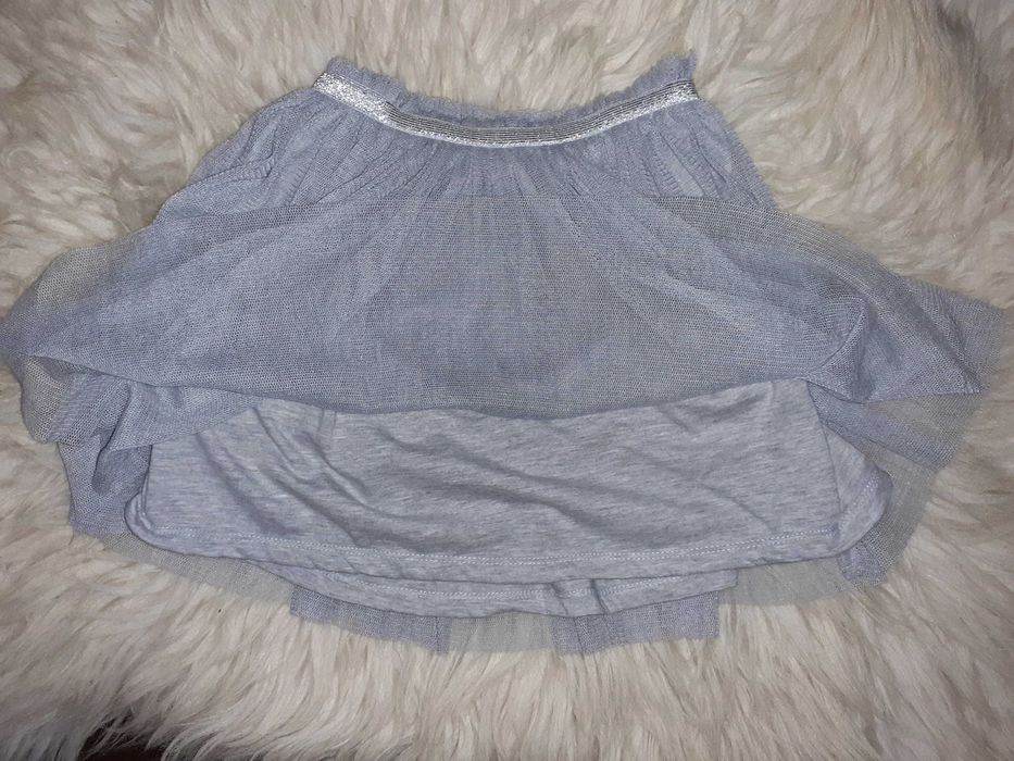 Zestaw: koszula + spódniczka, rozm. 128 cm H&M + Pepco