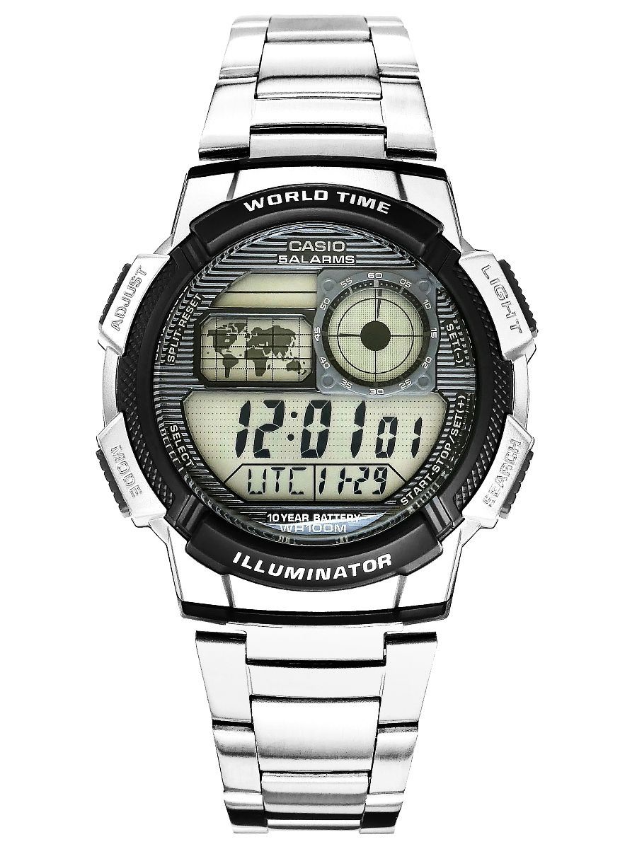 zegarek męski casio ae-1000wd-1avef + box