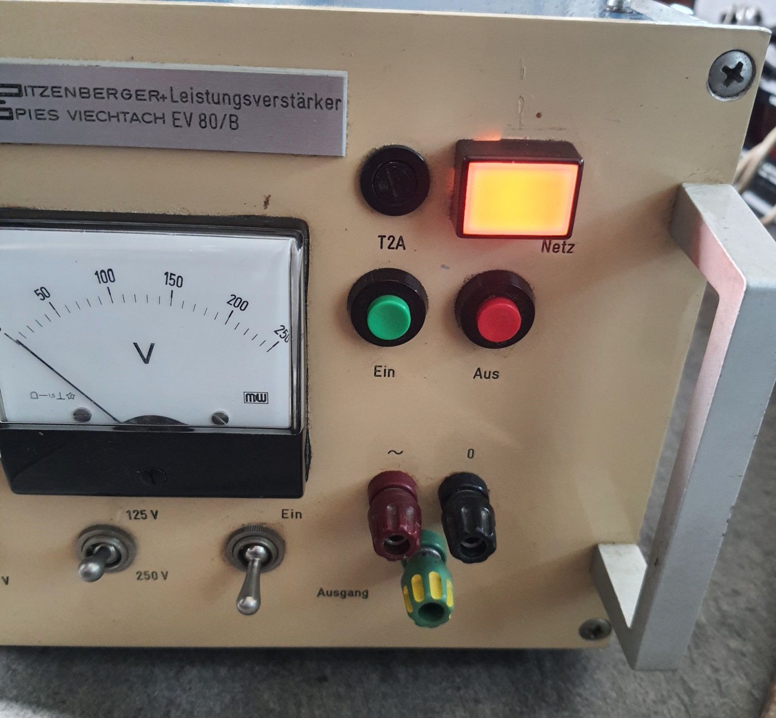 Wzmacniacz pomiarowy SPITZENBERGER  EV 80/B