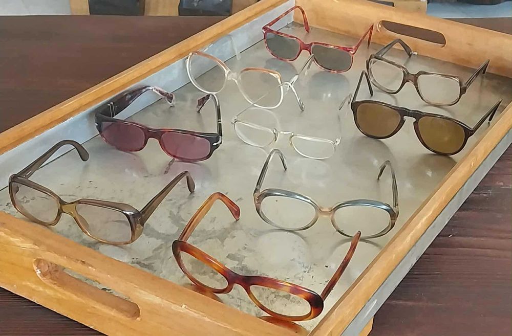 10 Óculos Antigos VINTAGE. Artigo de Coleção!