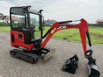 JCB 16C-1 rok:2019 3 łyżki NOWE minikoparka koparka 8018 kubota bobcat
