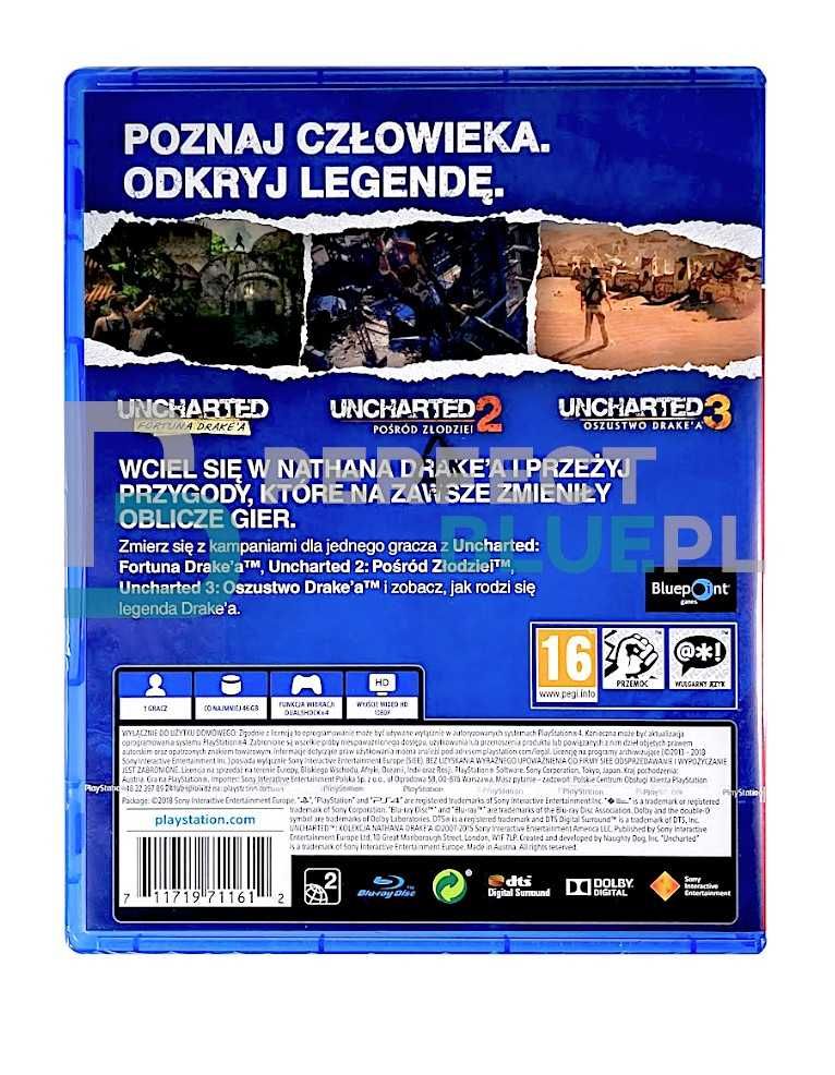 Uncharted: Kolekcja Nathana Drake'a / Gra PS4 / Skup - Sprzedaż / WWA