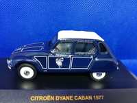 Miniatura 1/43 Citroen Dyane Caban 1977 da Ixo Models Nova