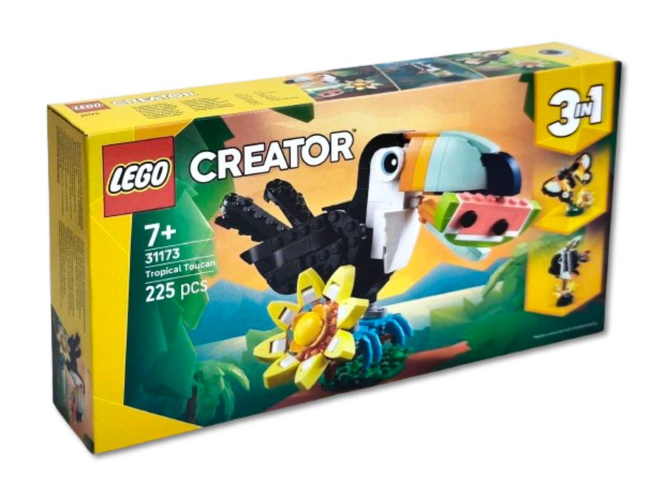 Klocki LEGO Creator Dzikie zwierzęta Tropikalny tukan 31173