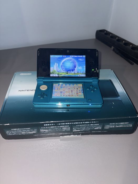 Nintendo 3DS z Japonii Mod USB-C nowa bateria karta 64gb z grami