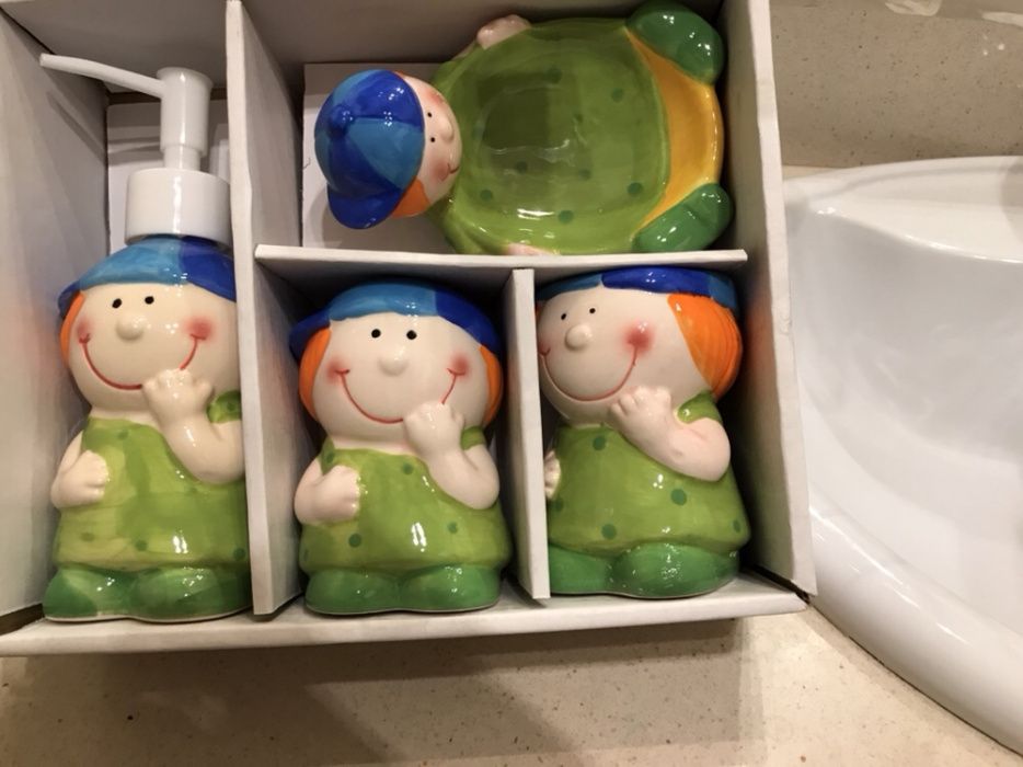 Conjunto de casa-de-banho bebé