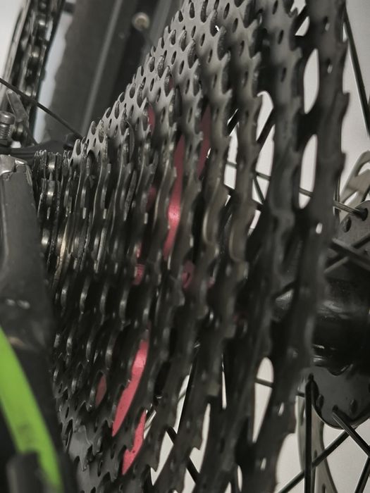 Cassete BTT 9velocidades 11-50T + desviador+manipulo mudanças, tudo 9v