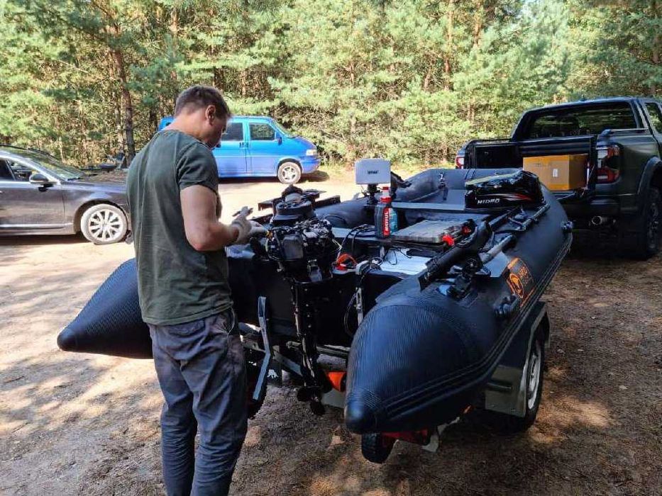 Ponton ARGO-EVO AL ARGO-ROWER – Stabilność i komfort na wodzie‼️