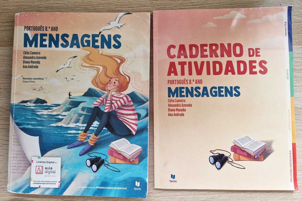 Mensagens 8 - Manual + Caderno de Atividades (15€)