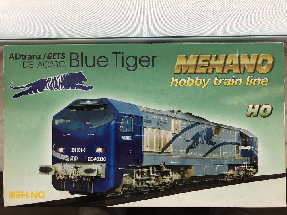 Locomotiva Blue Tiger, escala H0 para DCC