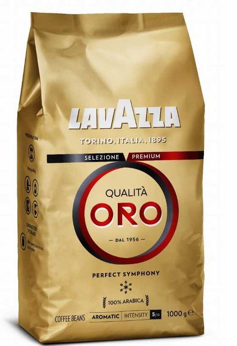 Włoska Kawa Lavazza Qualita Oro Perfect Symphony 100% ARABICA 1KG