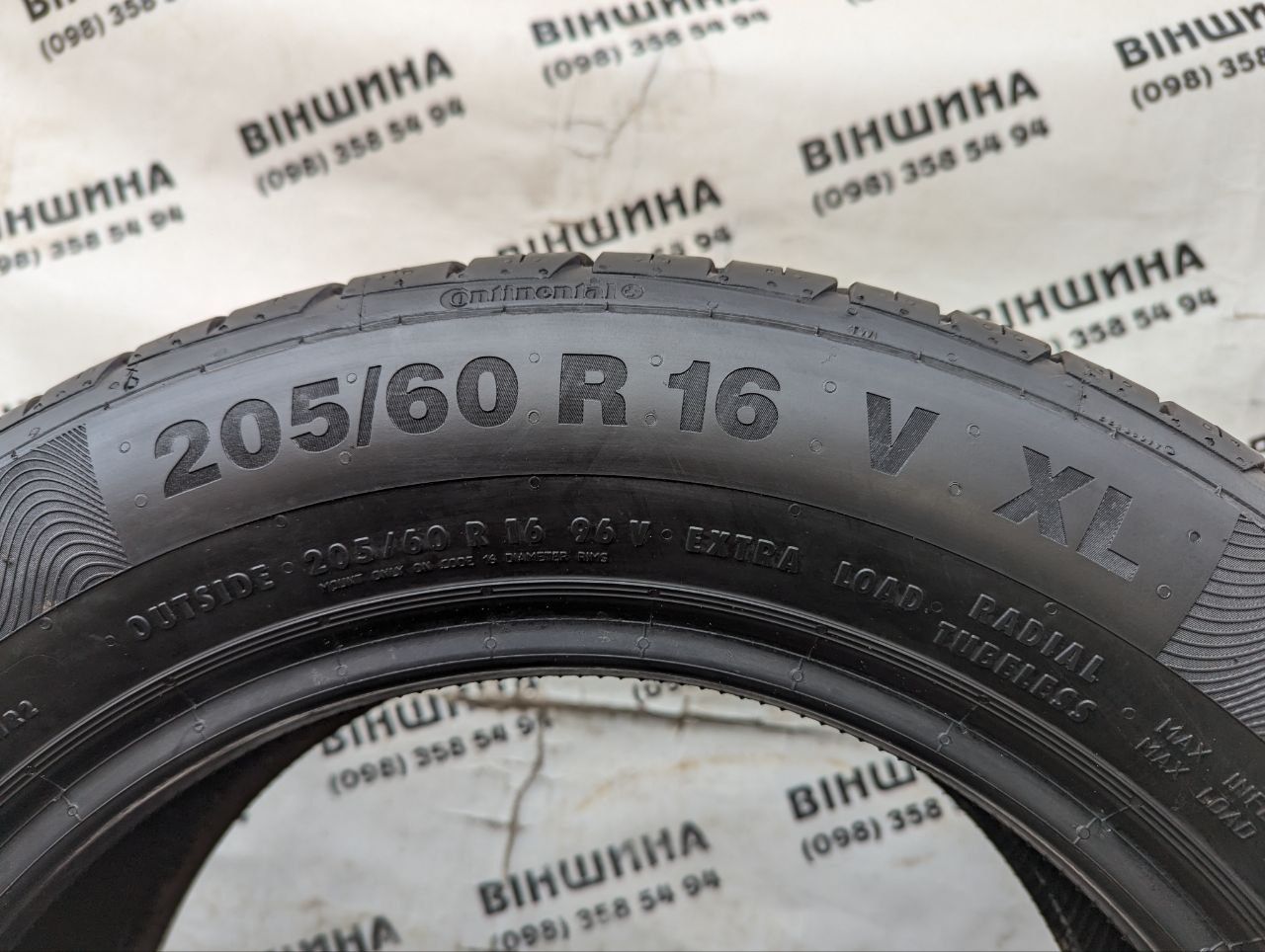 Шина 205/60 R 16 Continental ContiPremiumContact 5. Одна. Розпаровка.