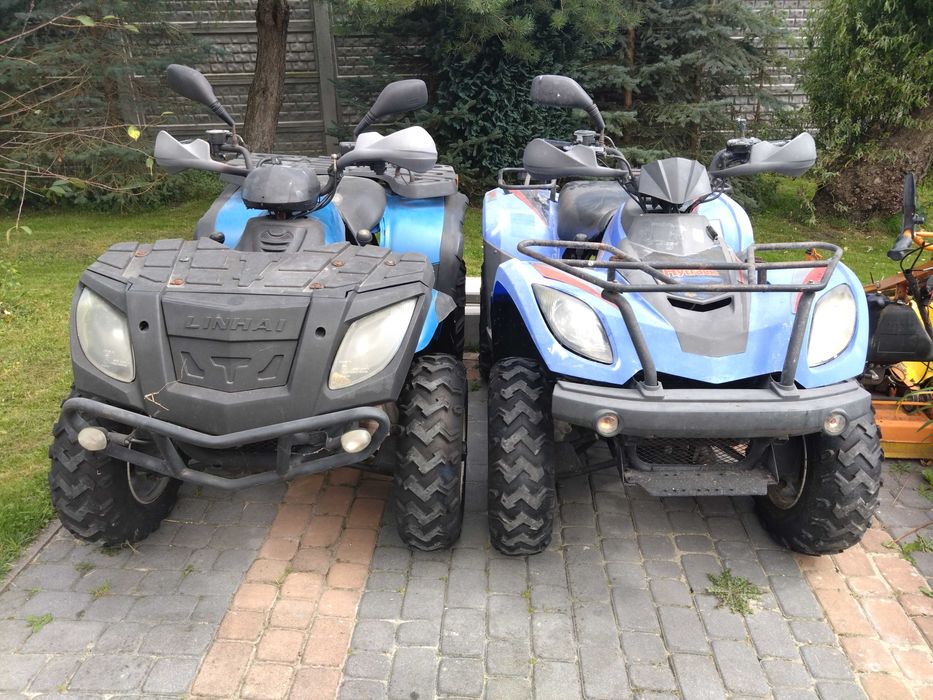 Okazja quady quady linhai hytrack 290/300 4x4 oraz 4x2 dokumenty okazj