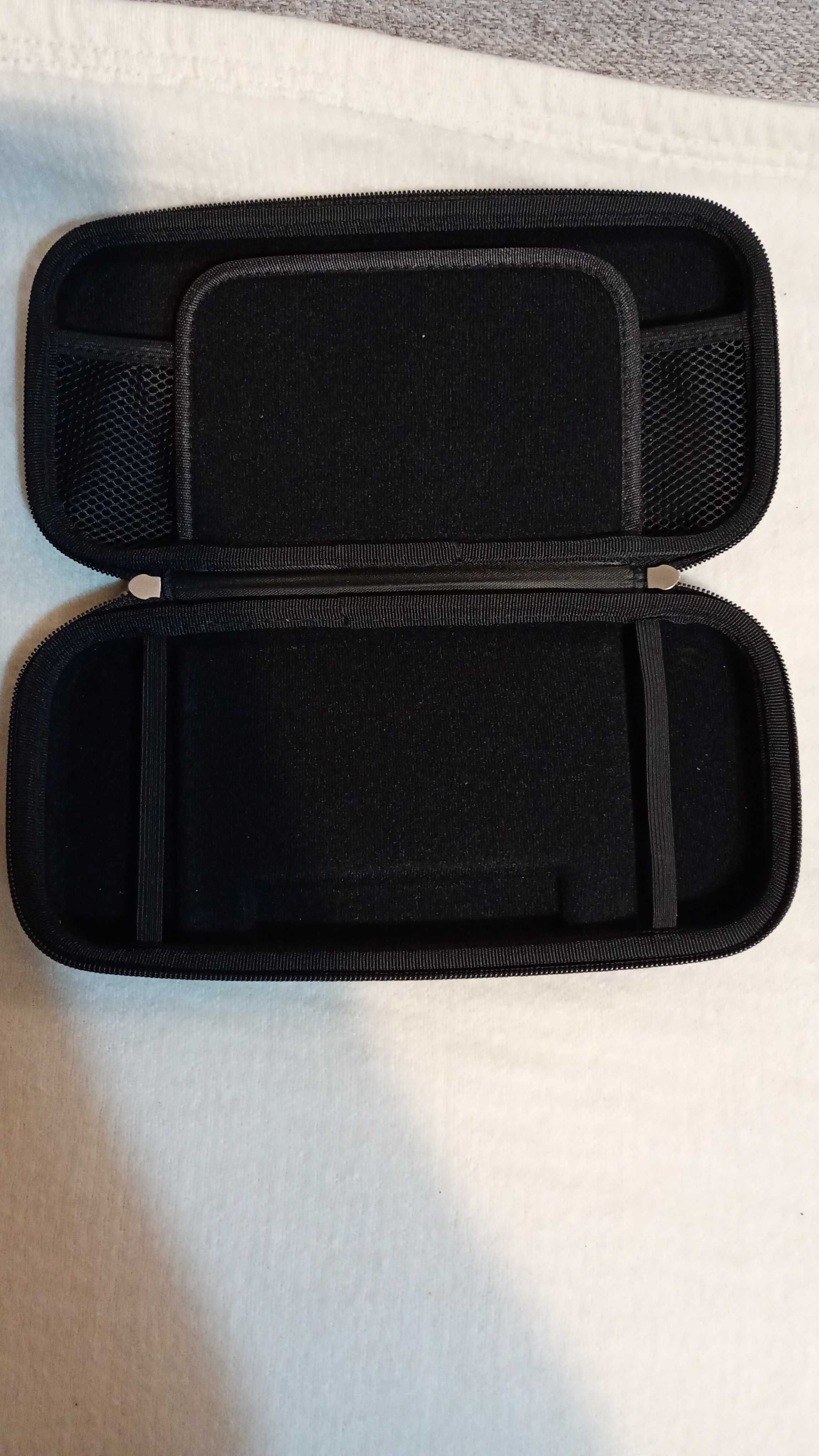 NINTENDO SWITCH OLED - komplet, pokrowiec, etui x2