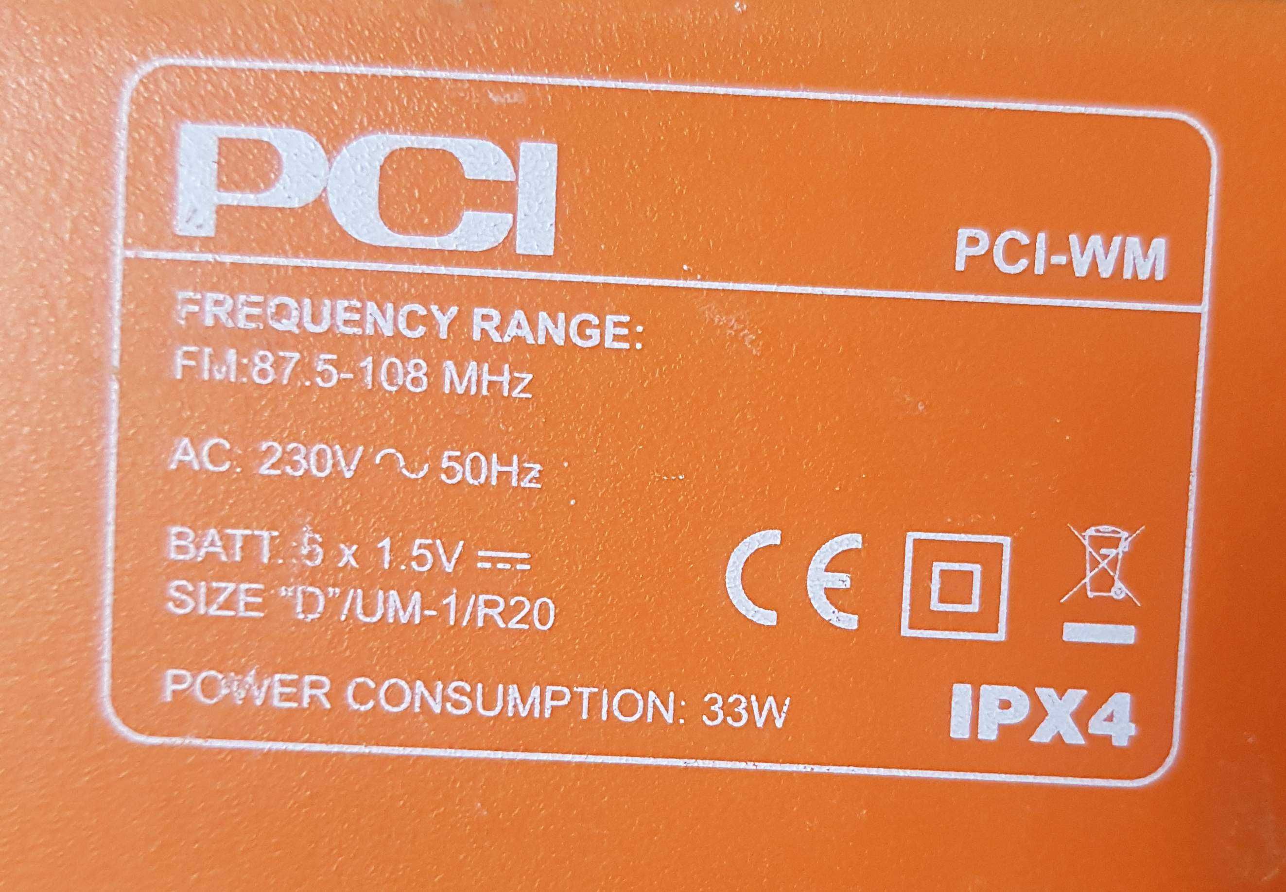 Radio budowlane PCI