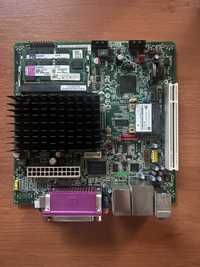 Материнська плата Intel Atom D2700 / DDR3 4Gb / WiFi Mini PC ПК