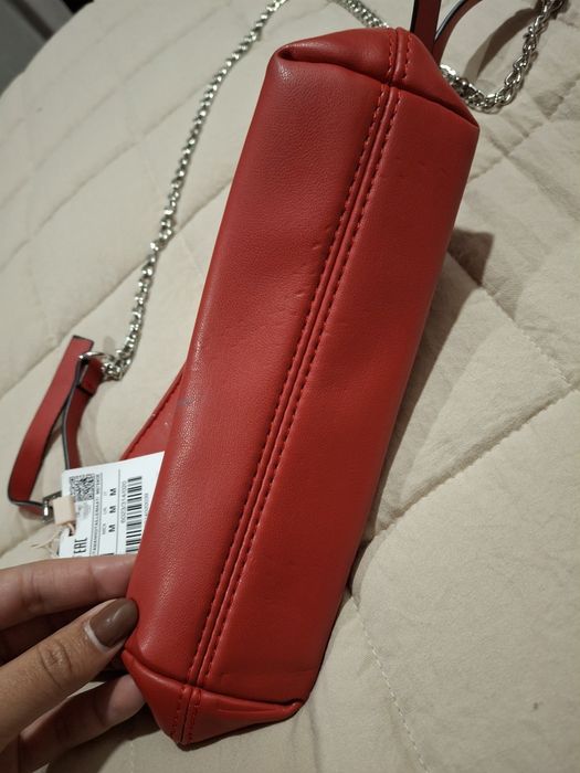 Mala tiracolo vermelha pull &bear