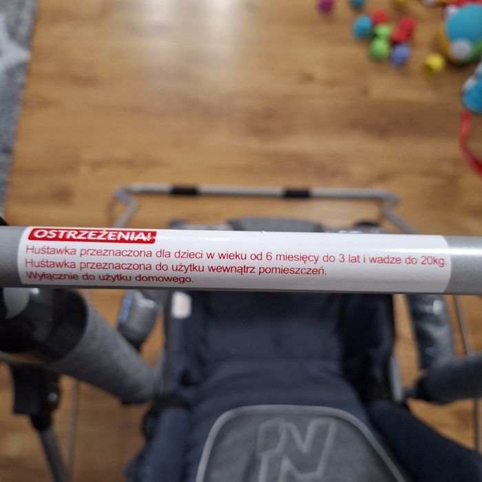 Huśtawka domowa N1 ADBOR dla niemowlaka i małego dziecka