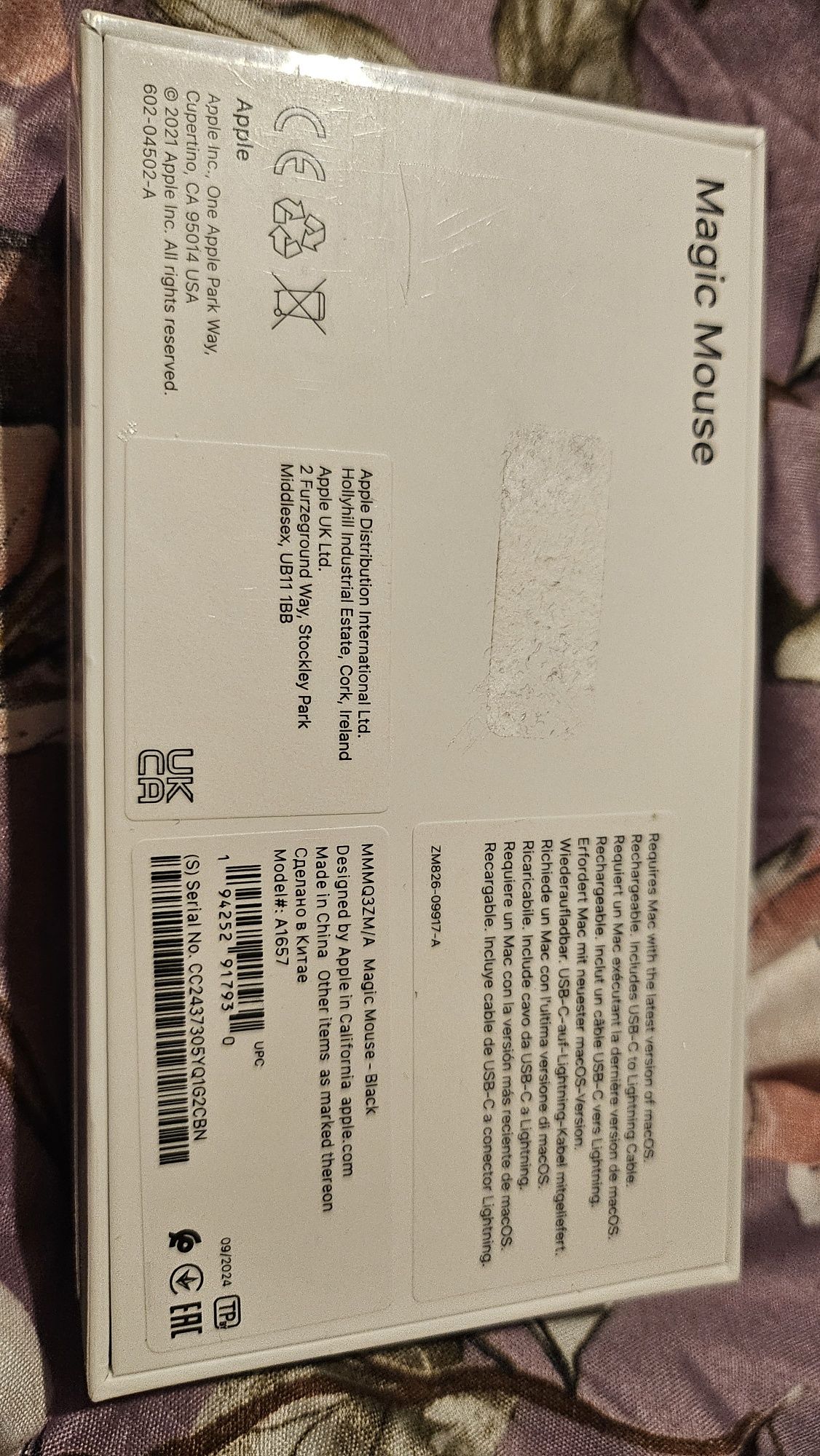 Apple Magic Mouse A1657