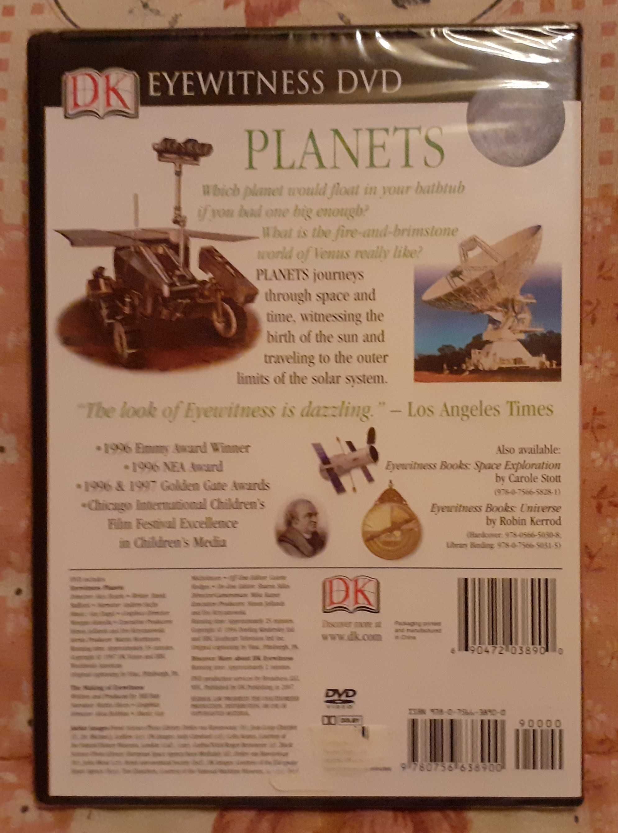 DVD Eyewitness Planets  (Selado)