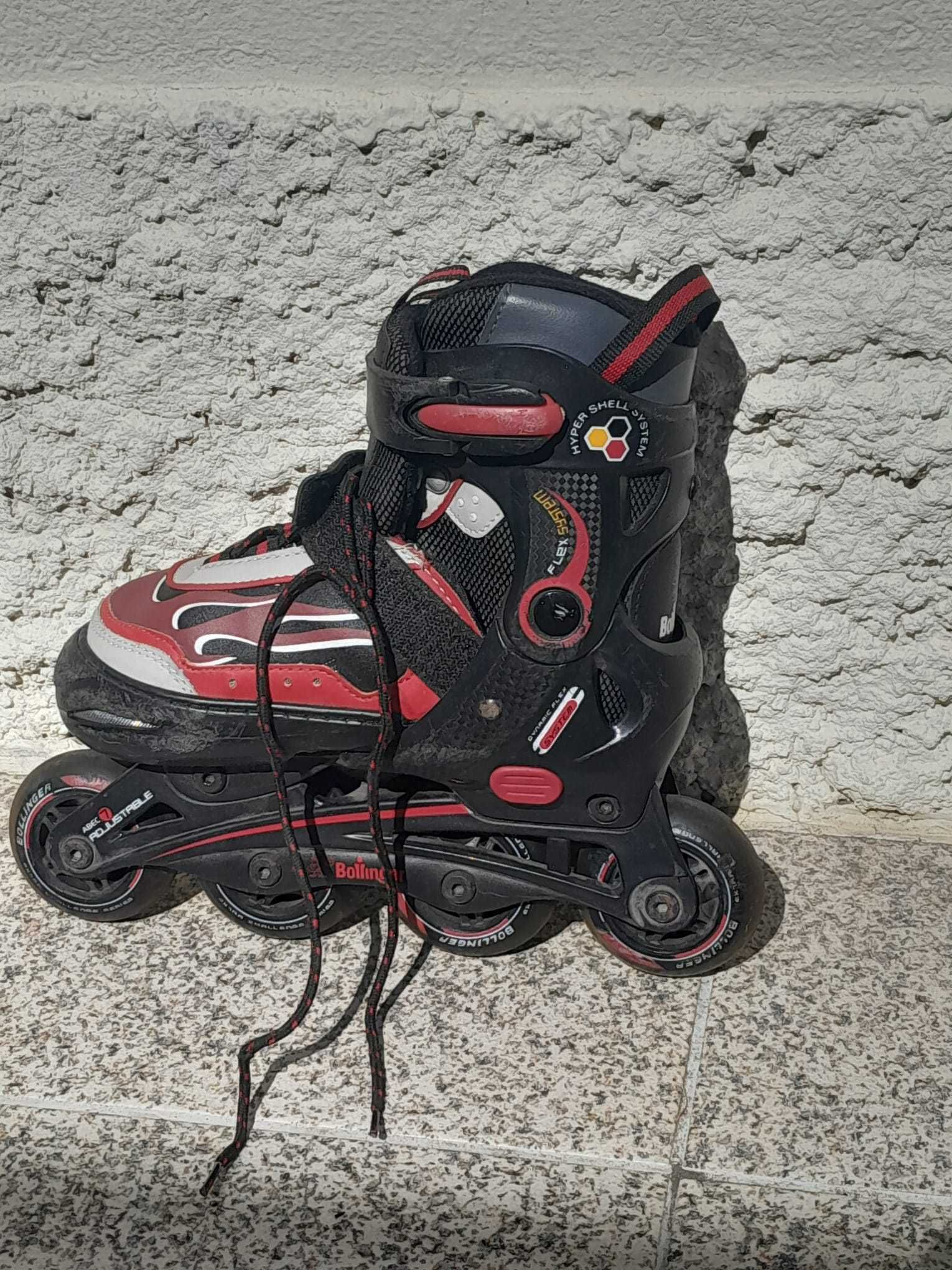 Patins em Linha Bollinger ABEC 7 (Tamanho Ajustável)