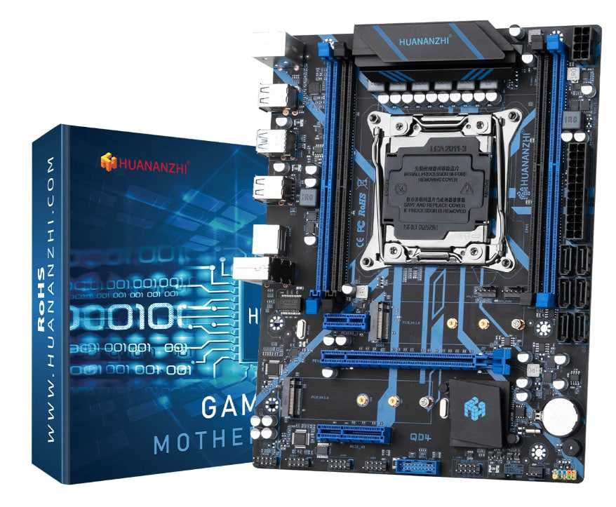 LGA 2011-3 X99 HUANANZHI QD4 +XEON E5 2670 V3 +16G DDR4 ECC RAM 2*8 ГБ