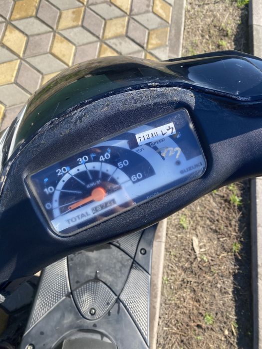 Suzuki Lets ll з контейнера в оригіналі