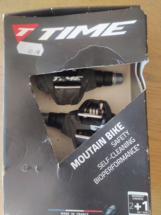 Pedais de encaixe para BTT