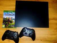 Xbox one X 1TB 4K + 2 Pady + Minecraft