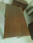 Mesa de madeira extensível