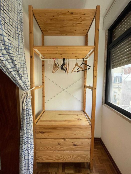 Roupeiro 3 gavetas IVAR - 35€