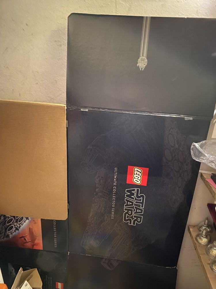 Lego Sokół Falcon Millenium 75192 + Stojak