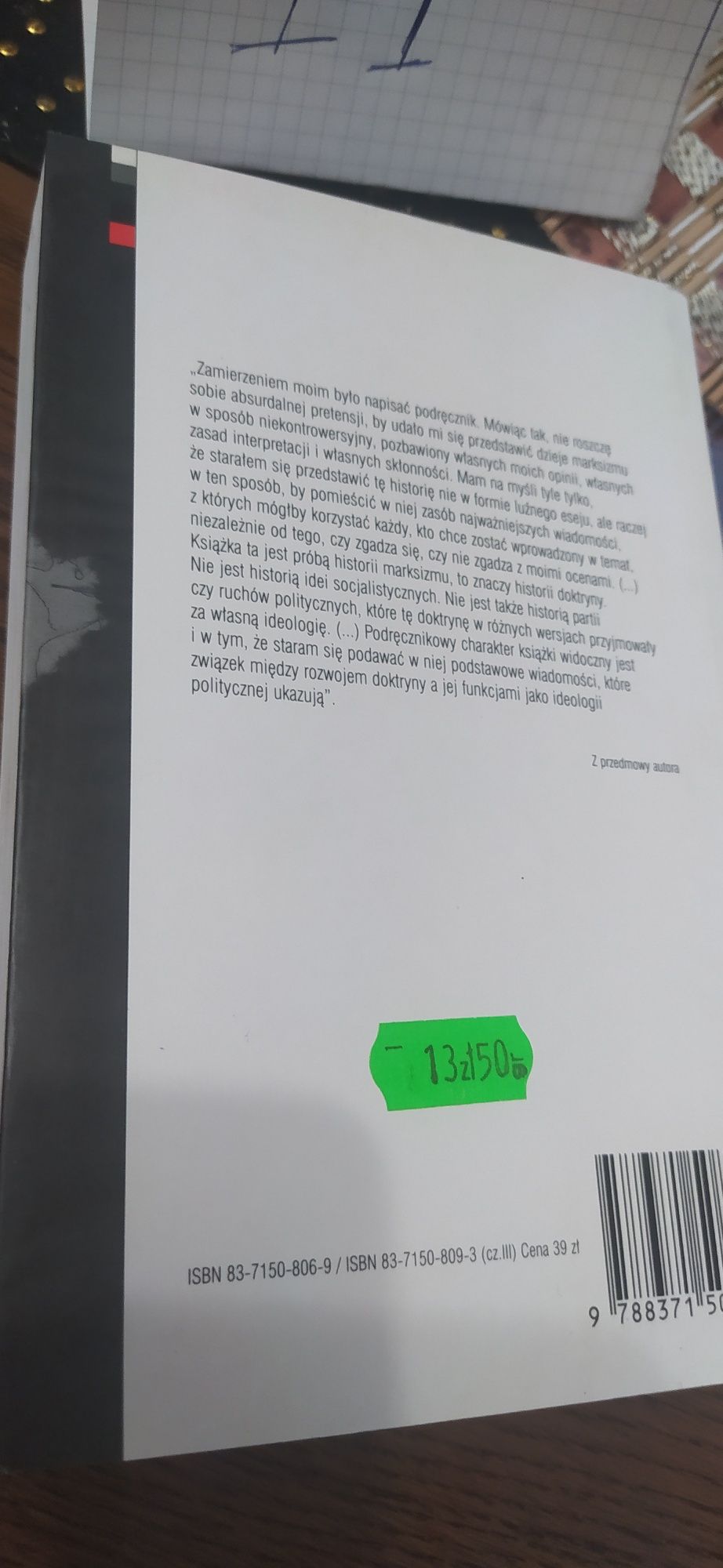 Główne nurty marksizmu Leszek Kołakowski część 3