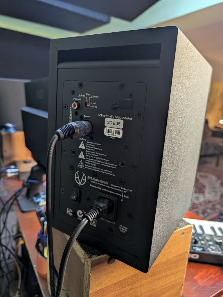 Студійні монітори Eve Audio SC 205 (5 дюймів, студійні колонки)
